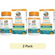 (2 pack) MaryRuth's USDA Organic Adult Vitamin C Gummies, Dietary Supplement, Immune Support, Orange Flavor, 60 Count
