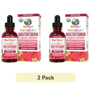 2 pack MaryRuths Toddler Multivitamin Liquid Drops, Organic, 1 fl oz