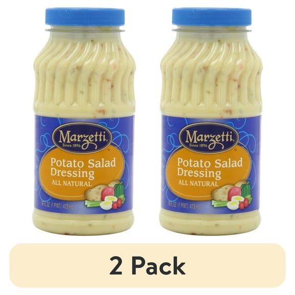 (2 pack) Marzetti Potato Salad Dressing, 16-Ounce Jars (Pack of 6)
