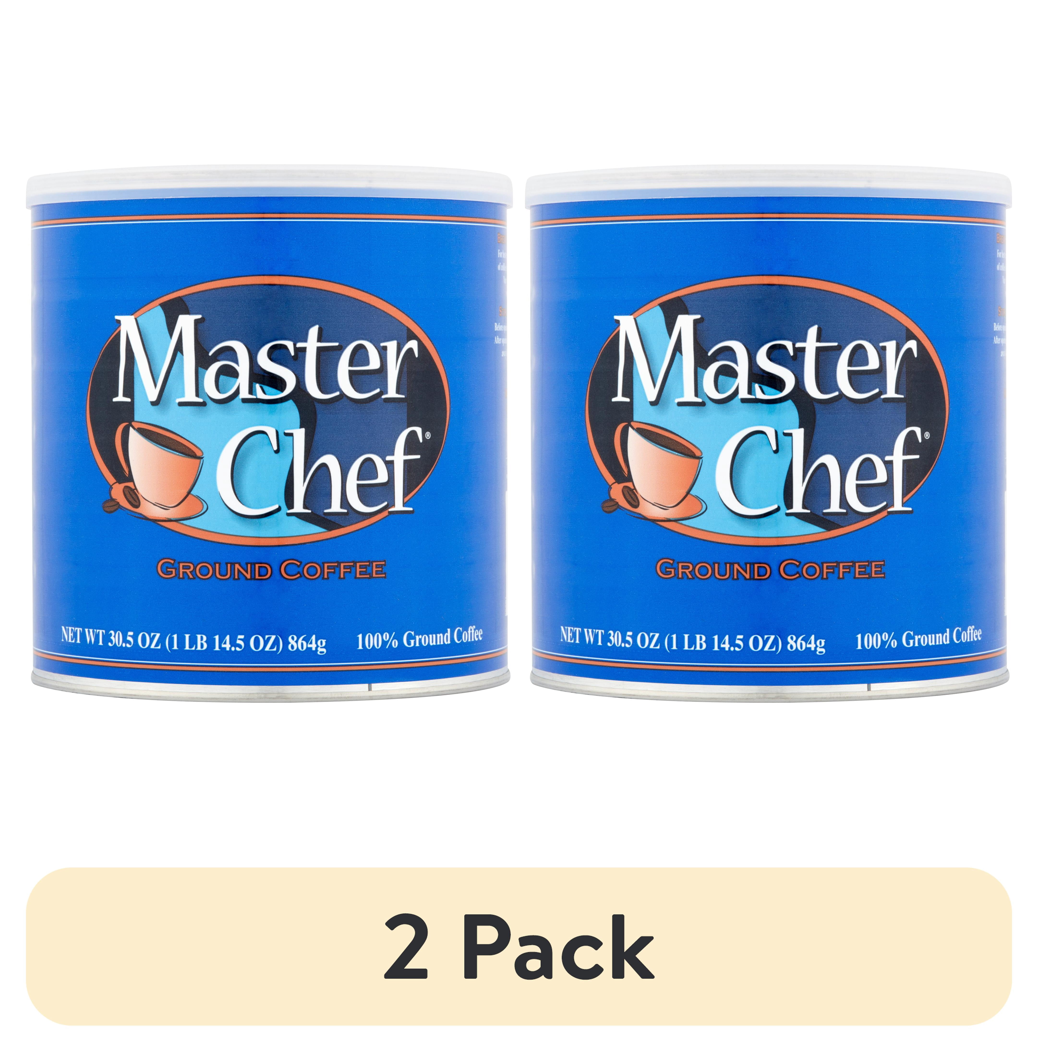 (2 pack) Master Chef Ground Coffee, 30.5 oz