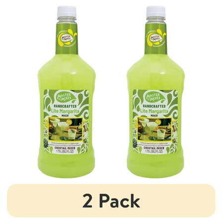 (2 pack) Master of Mixes Lite Margarita Mix, 1.75 L