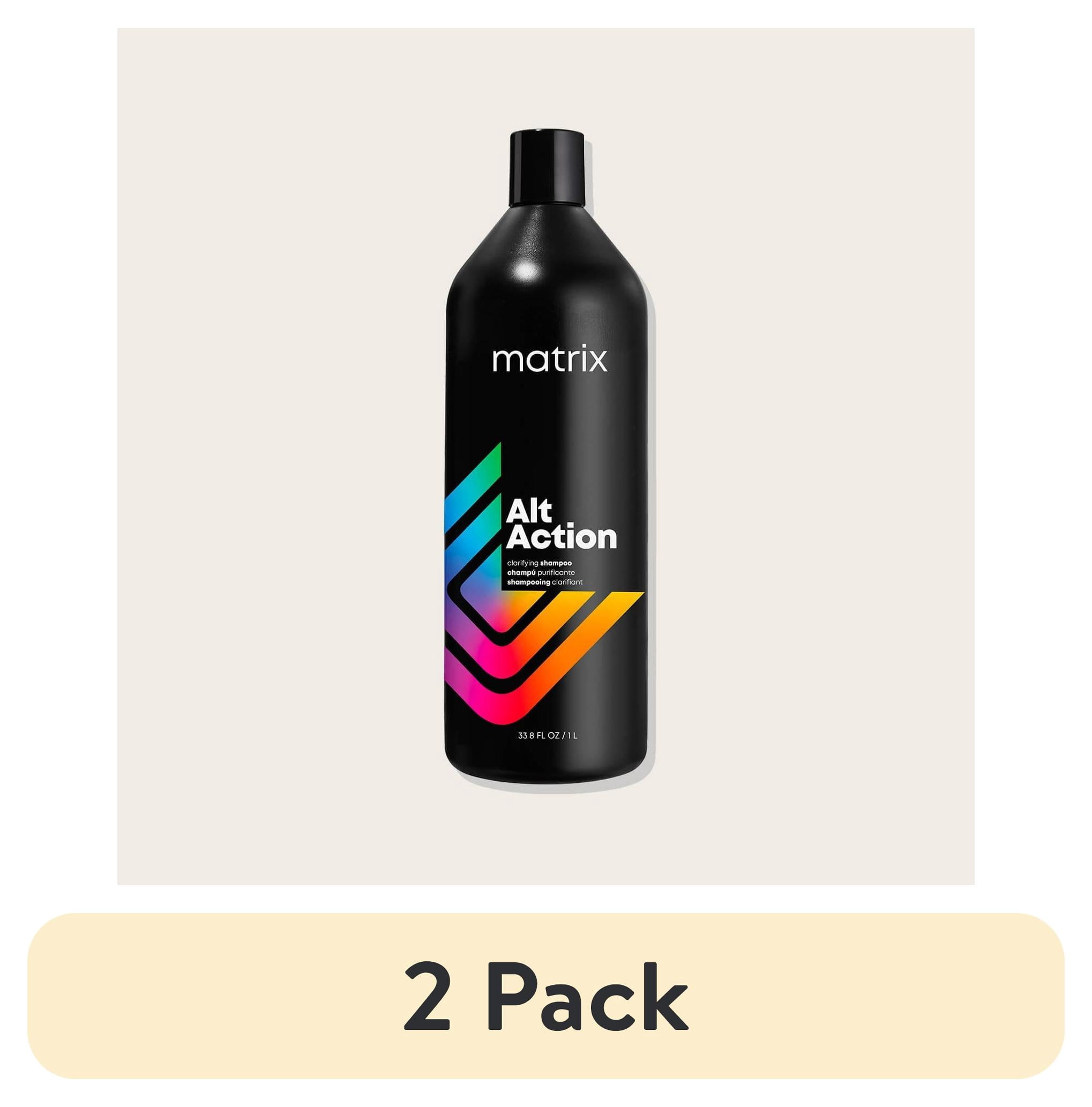 (2 pack) Matrix Alternate Action Clarifying Shampoo, Deep Cleanse Reset ...