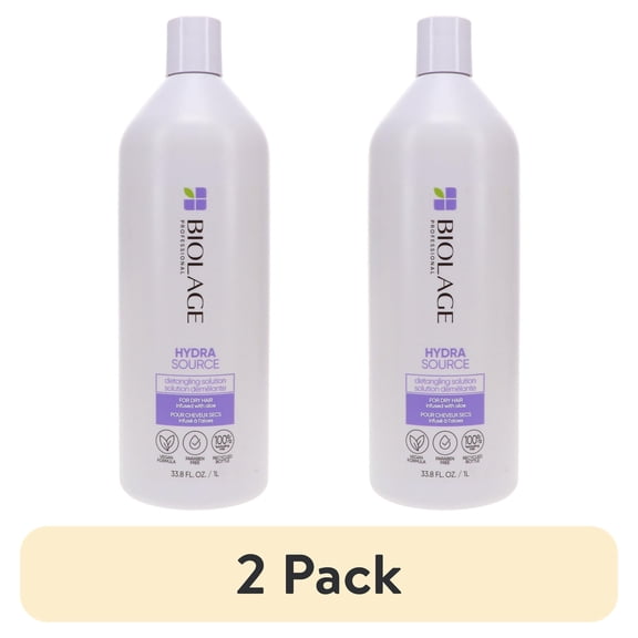 (2 pack) Matrix Biolage Hydrasource Detangling Solution 33.8 oz
