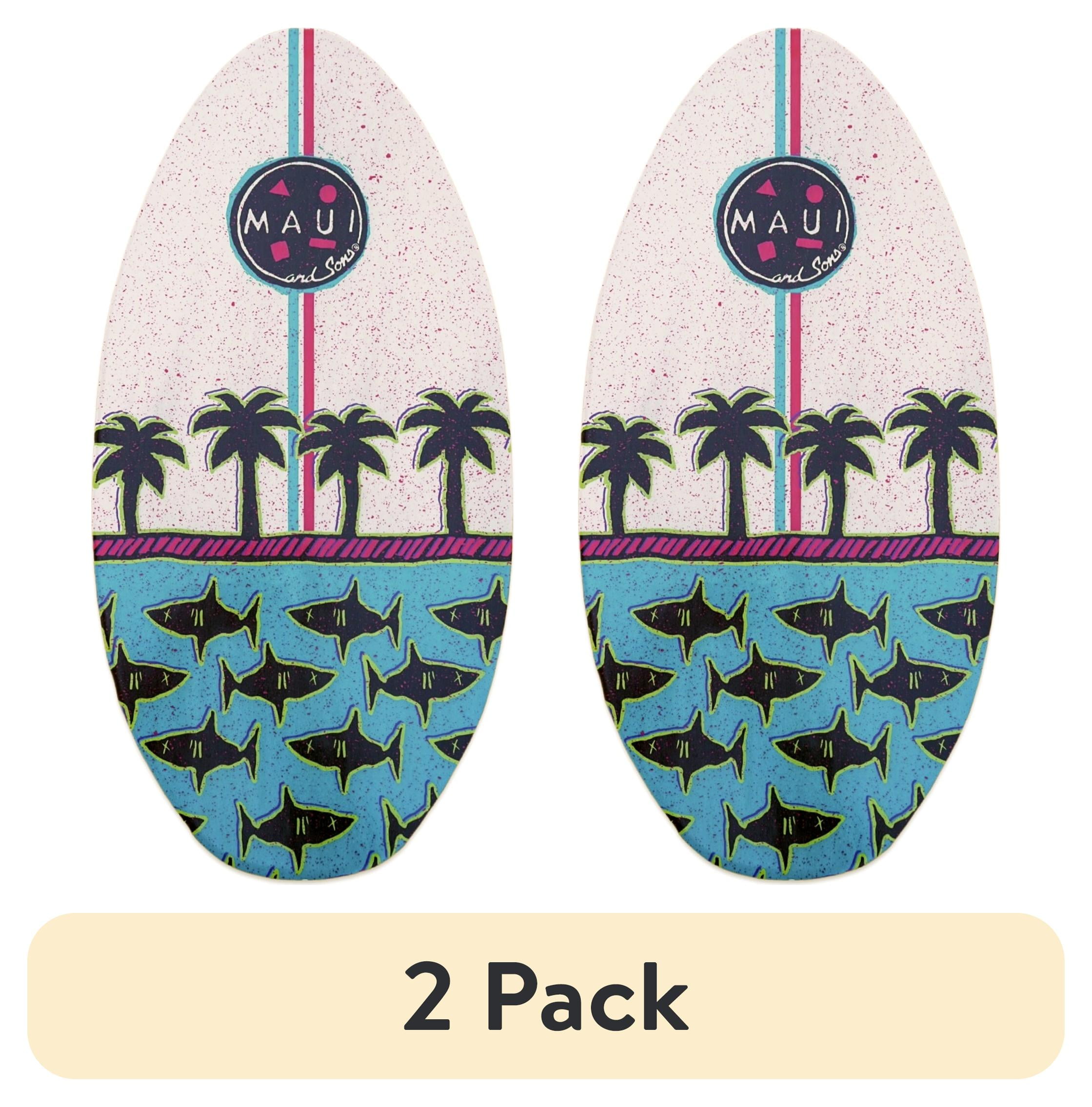 Maui and Sons 33.5 Wood Skimboard - Durable Construction - Walmart.com