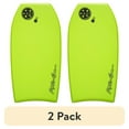 thumbnail image 1 of (2 pack) Maui and Sons 42 inch Lightweight Slick Bottom BodyBoard Surfing W/Wrist Leash EPS Core Boarding Blue, 1 of 9