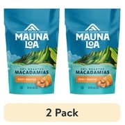 (2 pack) Mauna Loa Honey Roasted Macadamia Nuts - 4oz Bag