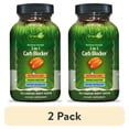thumbnail image 1 of (2 pack) Irwin Naturals Maximum Strength 3-in-1 Carb Blocker - Neutralize Carbohydrates - 75 Liquid Softgels, 1 of 9