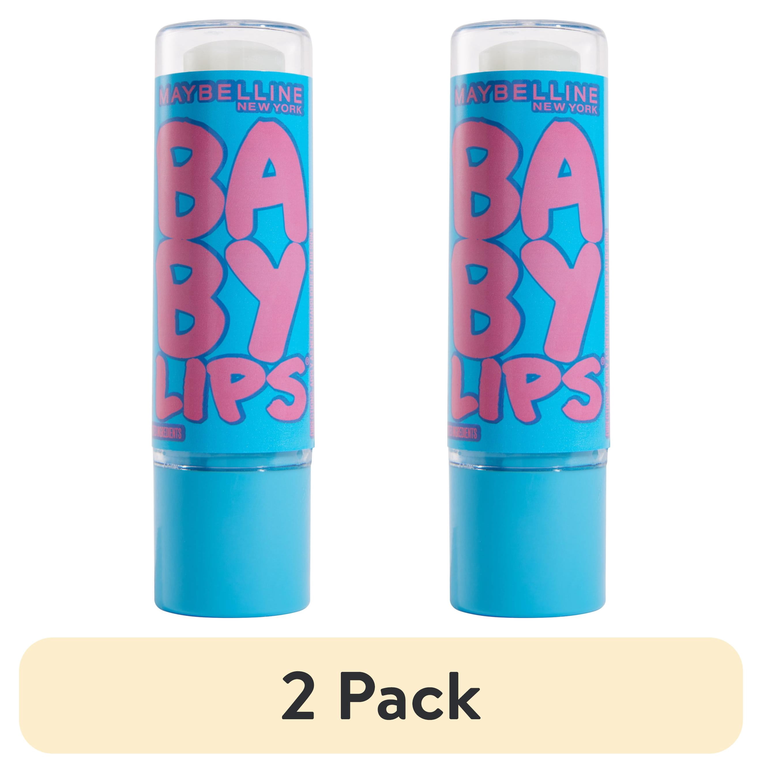 (2 pack) Maybelline Baby Lips Moisturizing Lip Balm, Quenched