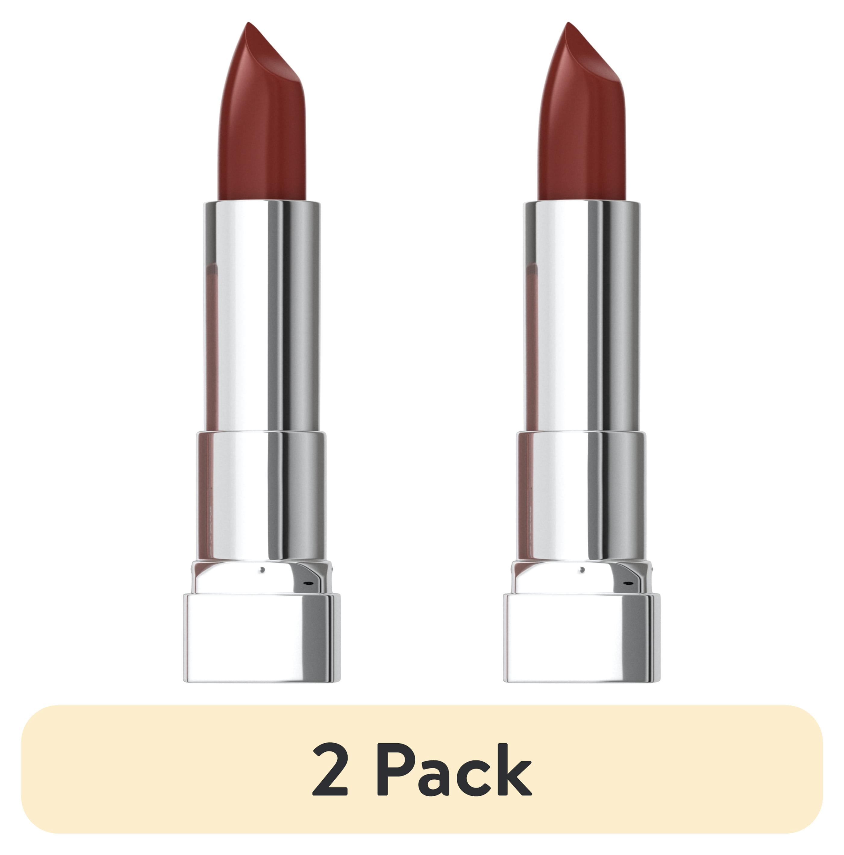 (2 pack) Maybelline Color Sensational Cream Finish Lipstick, Double Shot