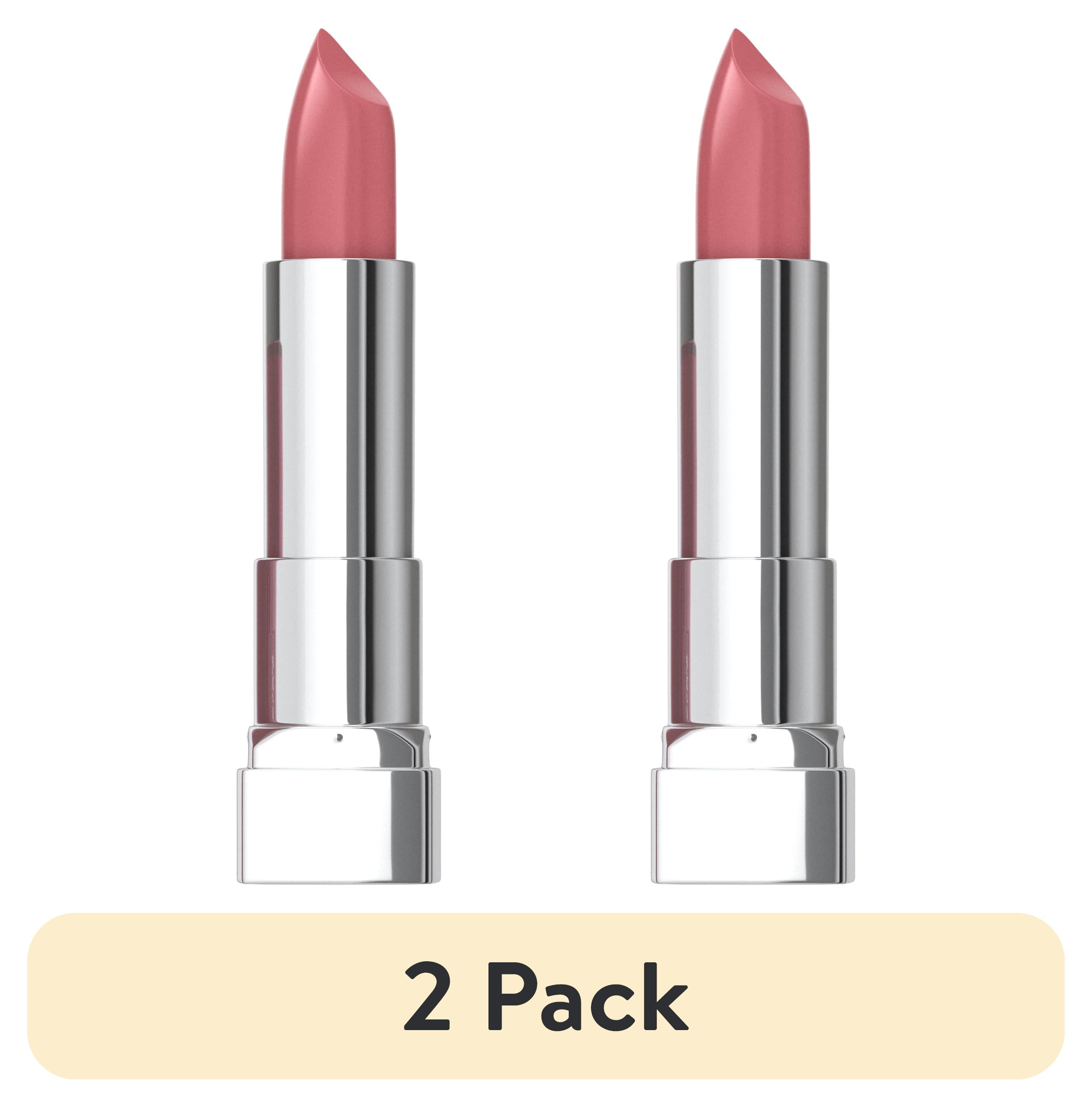 (2 pack) Maybelline Color Sensational Cream Finish Lipstick, Flush Punch