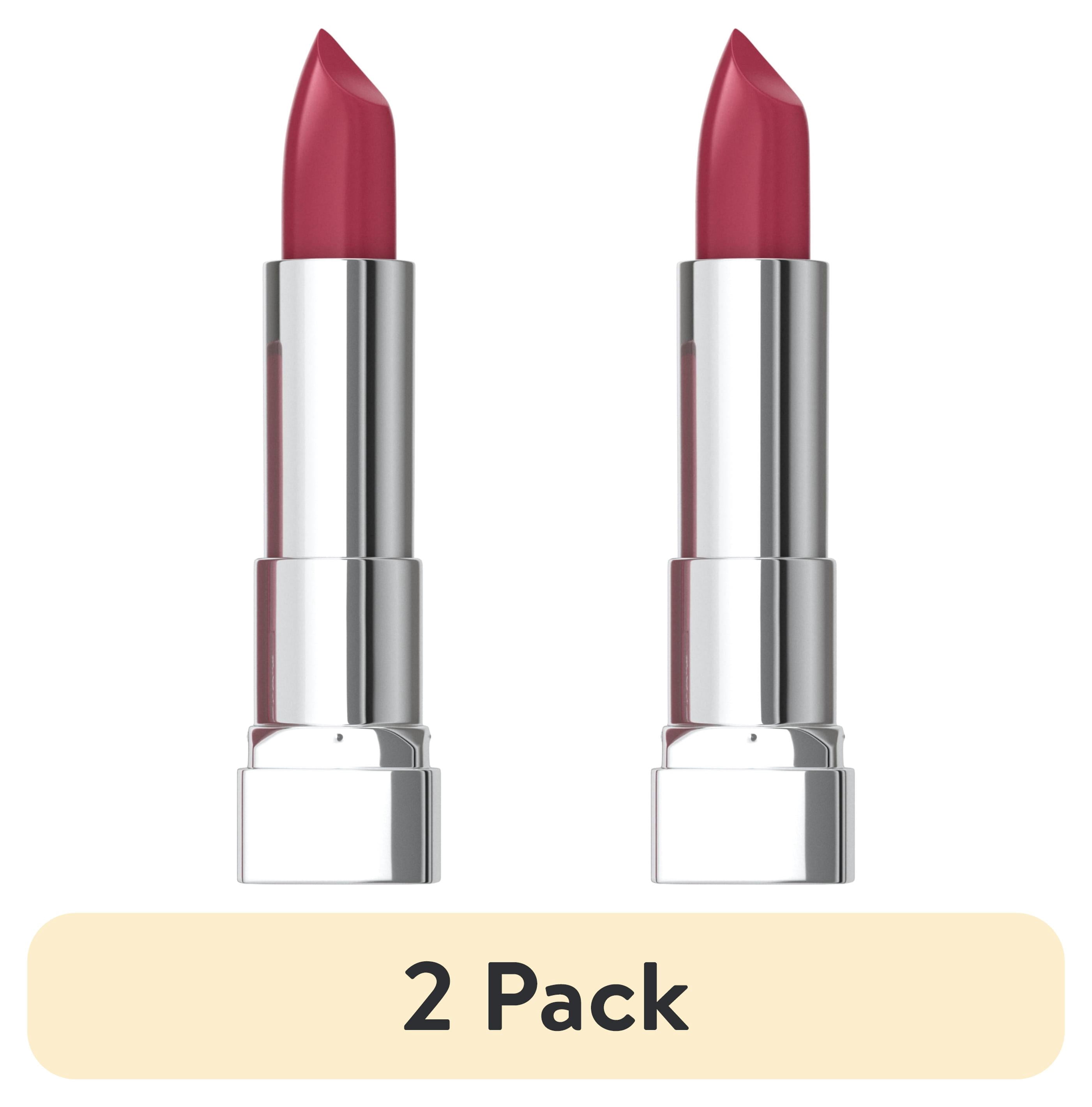 (2 pack) Maybelline Color Sensational Cream Finish Lipstick, Pink Flare