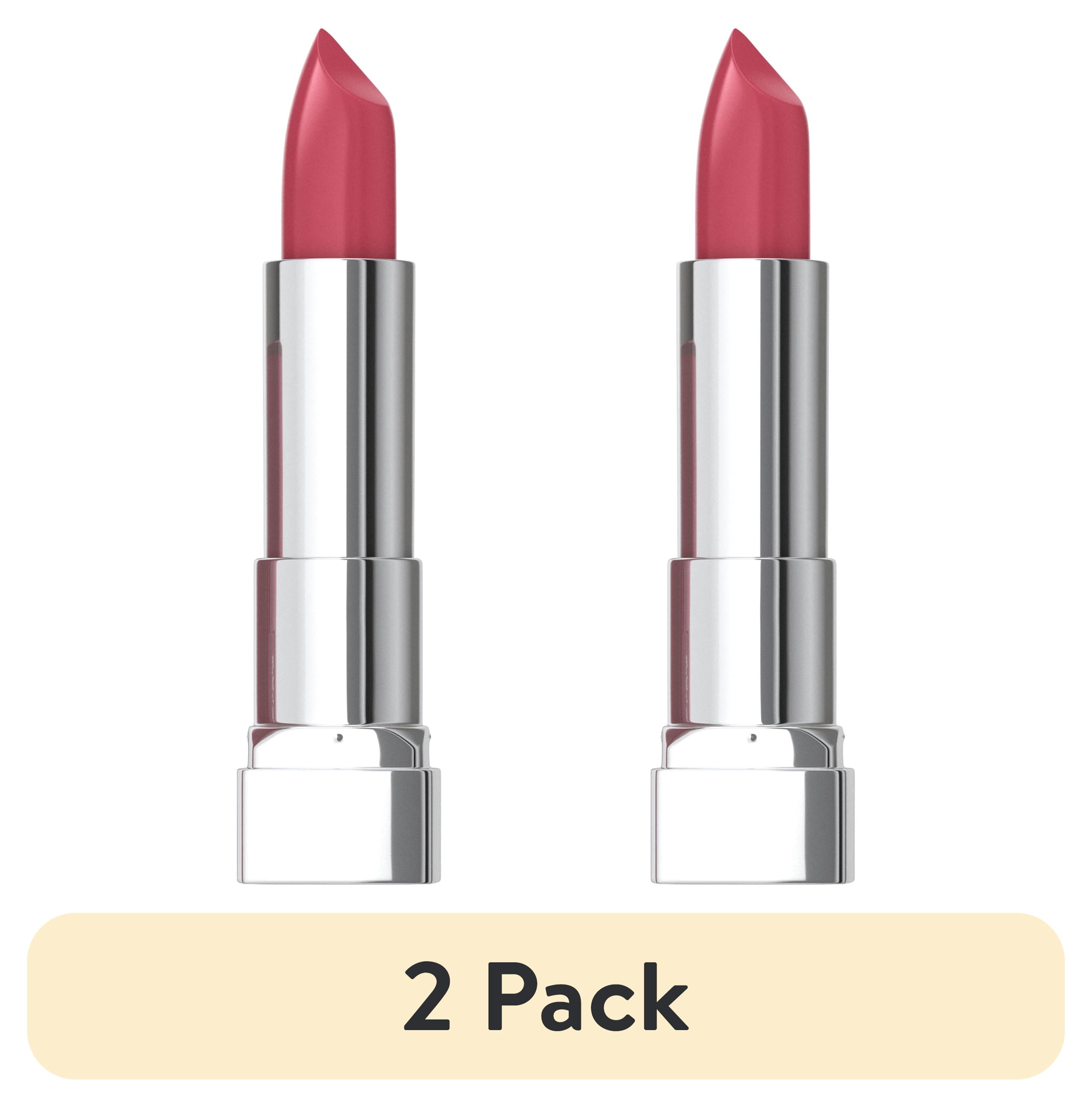 (2 pack) Maybelline Color Sensational Cream Finish Lipstick, Pink Pose