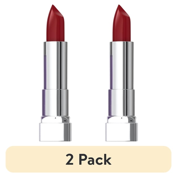 (2 pack) Maybelline Color Sensational Cream Finish Lipstick, Plum Rule
