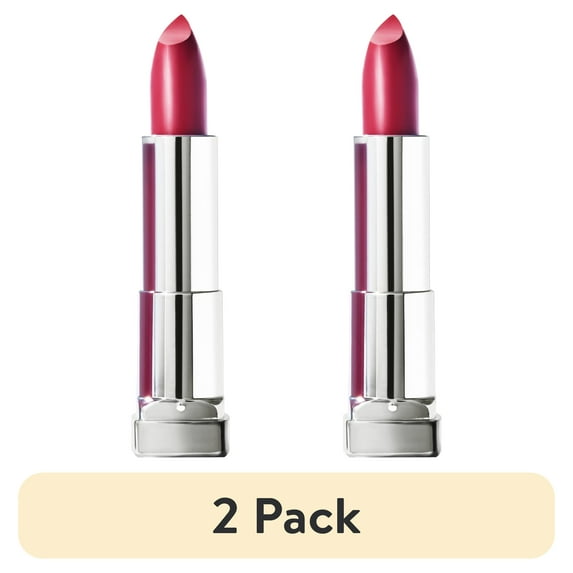 (2 pack) Maybelline Color Sensational Made For All Lipstick, Fuchsia For Me