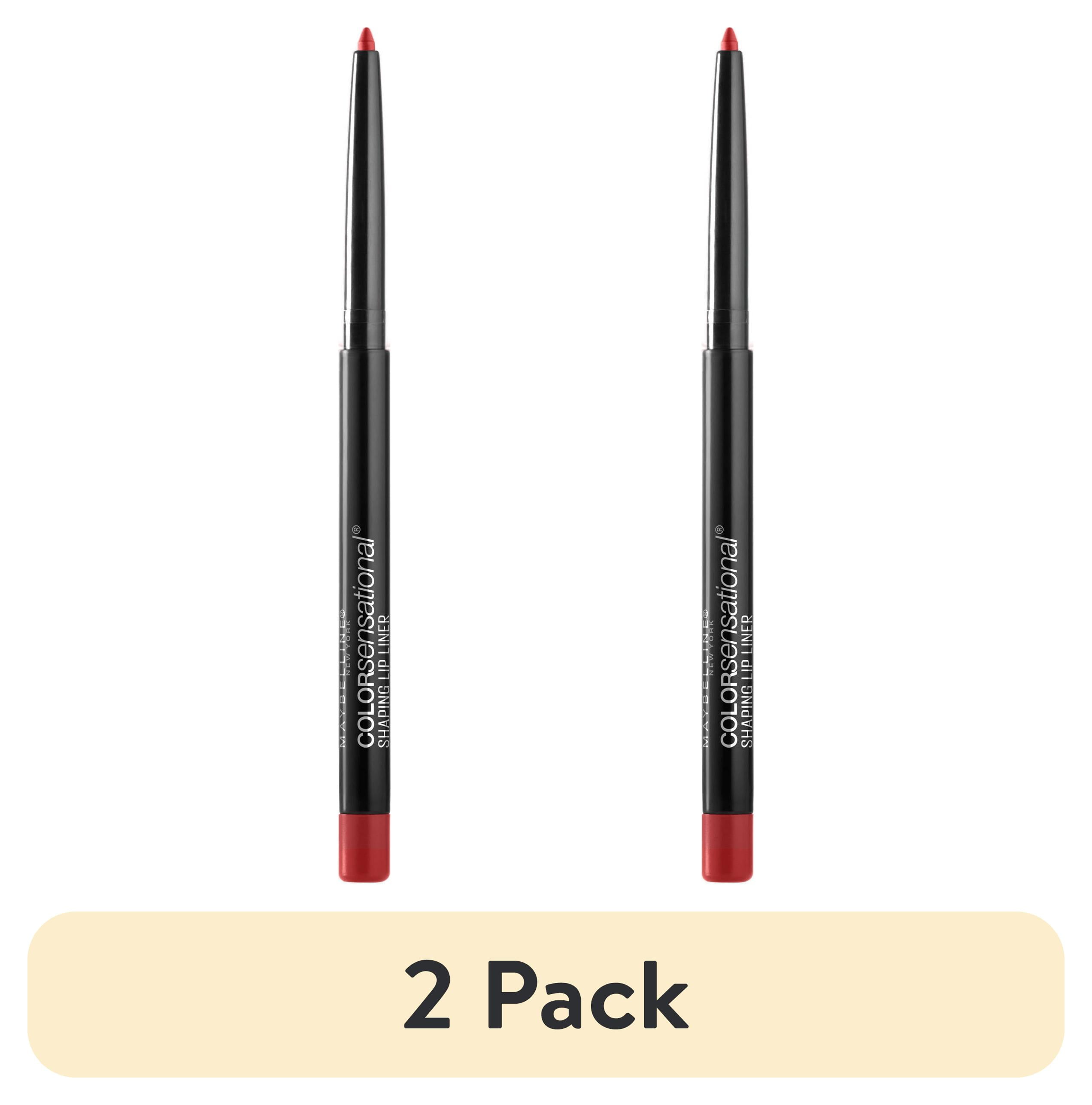 (2 pack) Maybelline Color Sensational Shaping Lip Liner Makeup, Brick Red