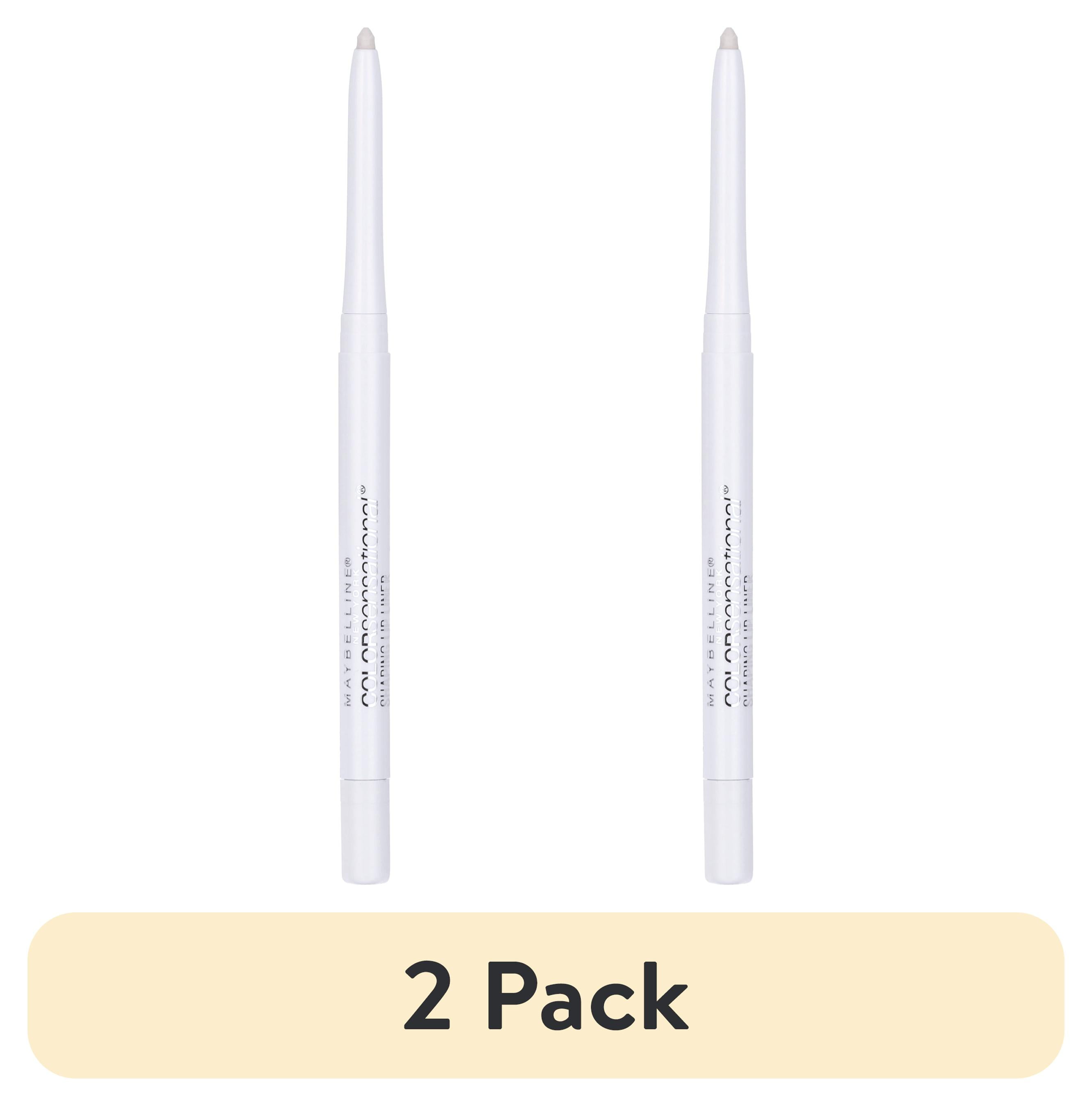 (2 pack) Maybelline Color Sensational Shaping Lip Liner Makeup, Clear