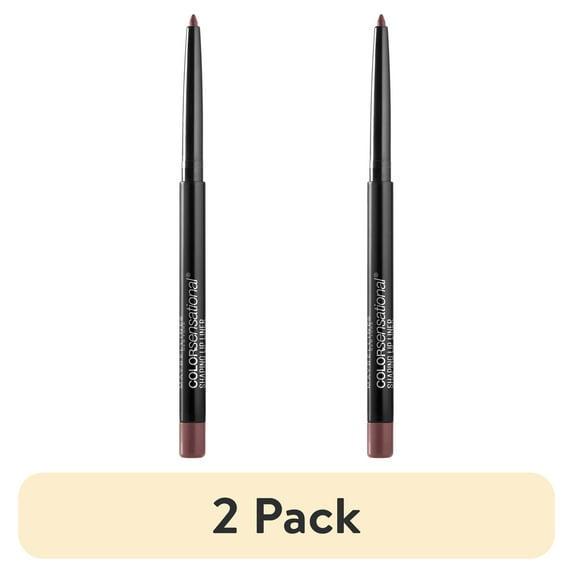 (2 pack) Maybelline Color Sensational Shaping Lip Liner Makeup, Gone Griege