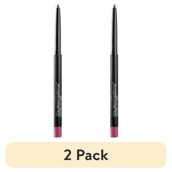(2 pack) Maybelline Color Sensational Shaping Lip Liner Makeup, Pink Wink