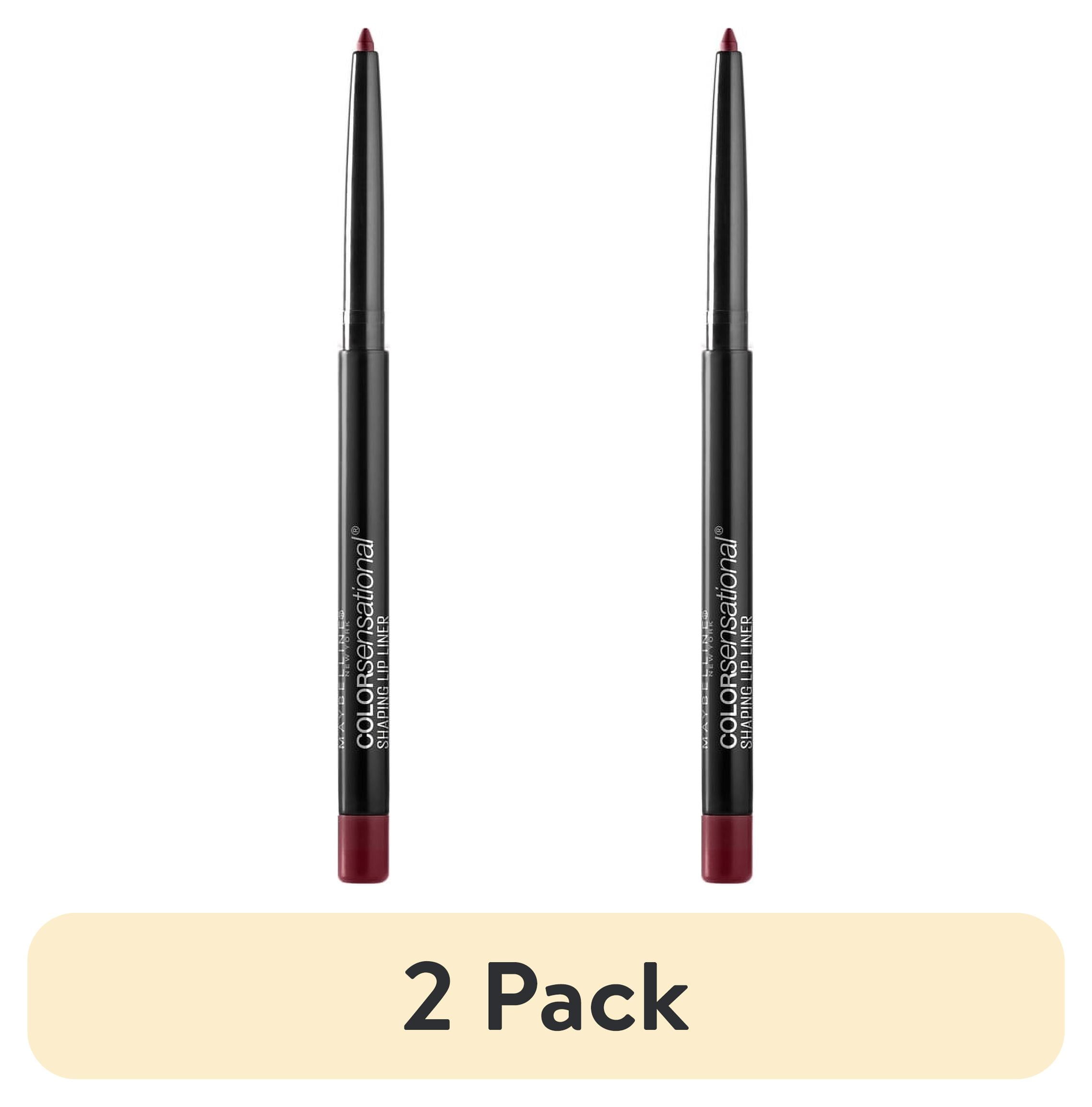 (2 pack) Maybelline Color Sensational Shaping Lip Liner Makeup, Plum Passion, 0.01 oz.