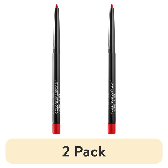 (2 pack) Maybelline Color Sensational Shaping Lip Liner Makeup, Very Cherry