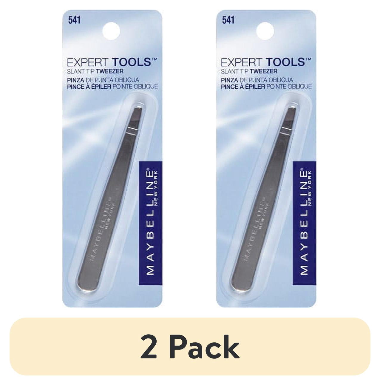 Maybelline Tools Slant Tip Tweezer, Stainless Steel, 1 ct