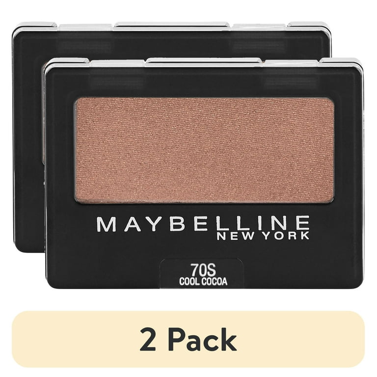 2 pack) Maybelline Expert Wear Eyeshadow Makeup, Cool Cocoa