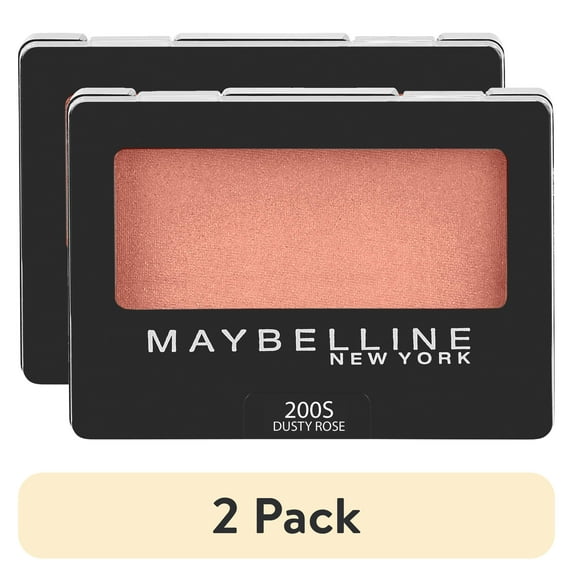 (2 pack) Maybelline Expert Wear Eyeshadow Makeup, Dusty Rose