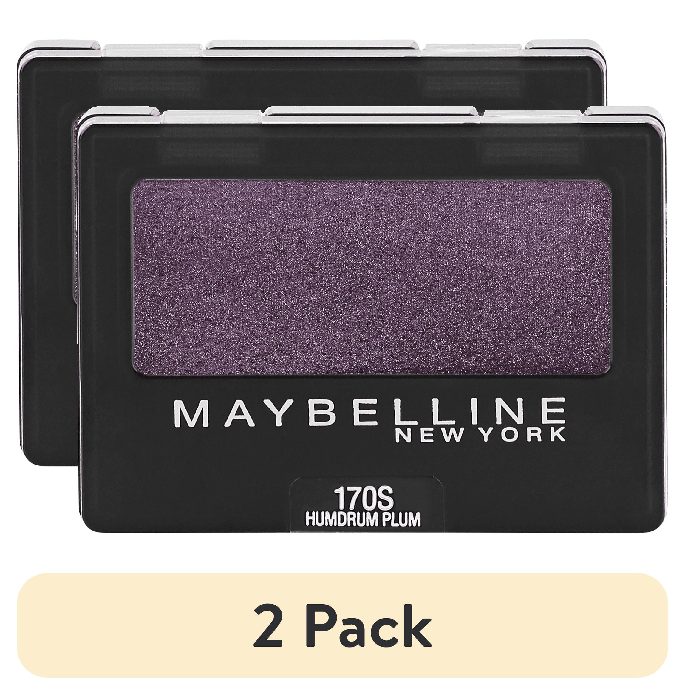 (2 pack) Maybelline Expert Wear Eyeshadow Makeup, Humdrum Plum