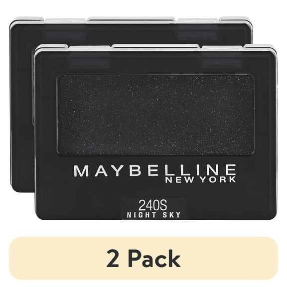 (2 pack) Maybelline Expert Wear Eyeshadow Makeup, Night Sky