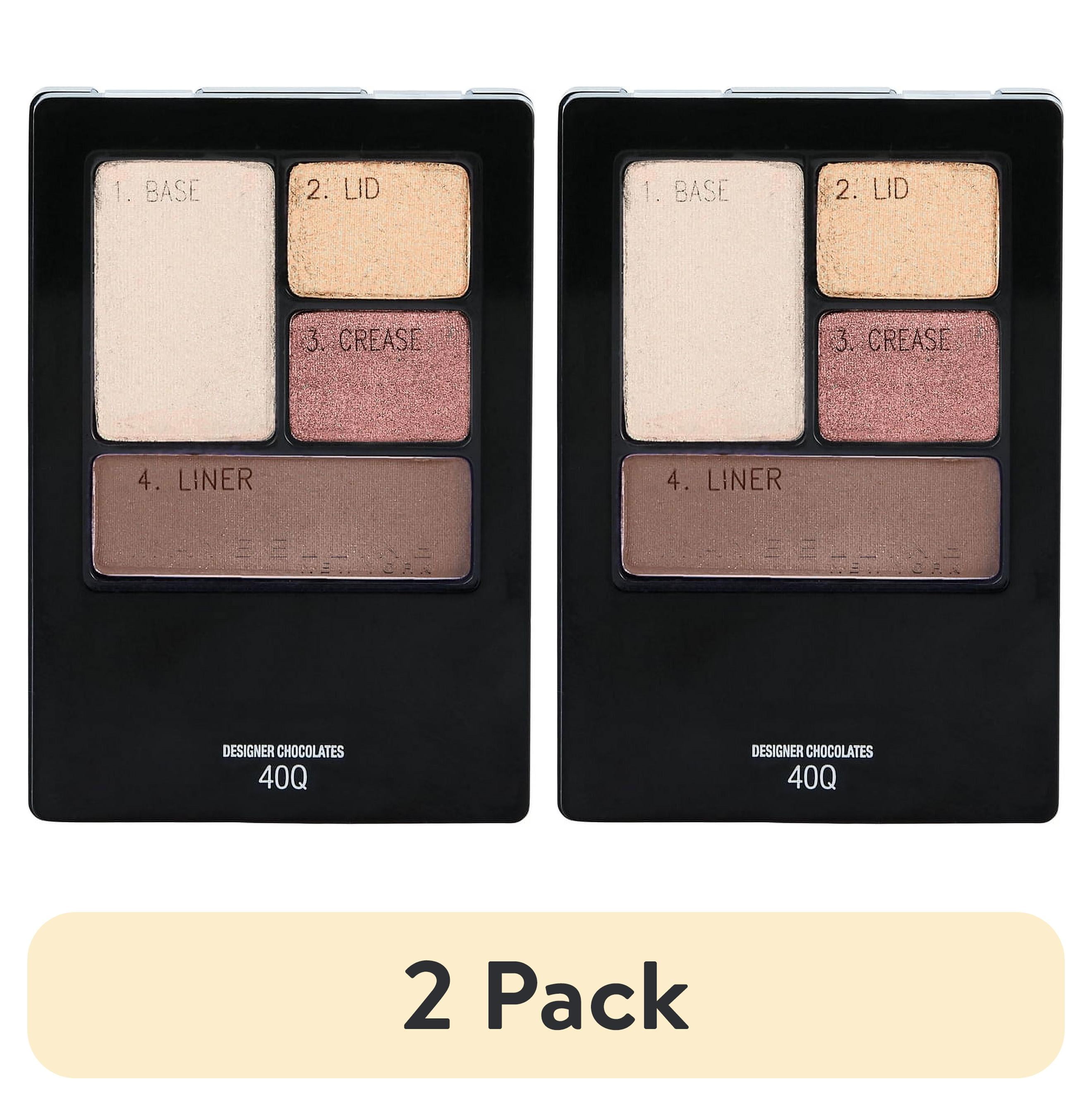 Maybelline Wear Eyeshadow Quads, Lavender Smokes, Silky Finish, 12