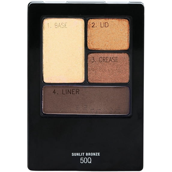 (2 pack) Maybelline Expert Wear Eyeshadow Quads, Sunlit Bronze