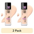 thumbnail interactive-video image 1 of (2 pack) Maybelline Fit Me Dewy and Smooth Liquid Foundation, SPF 18, 105 Fair Ivory, 1 fl oz, 1 of 8