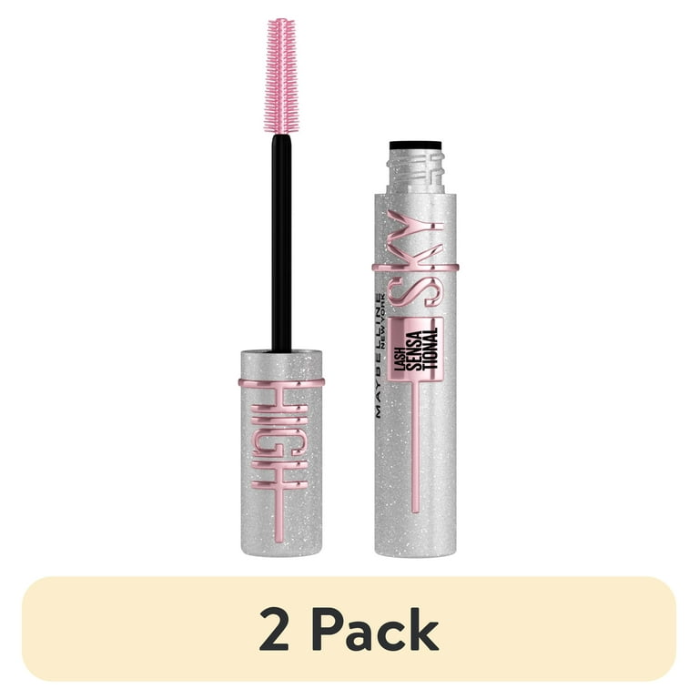 2 pack) Maybelline Lash Sensational Sky High Washable Mascara