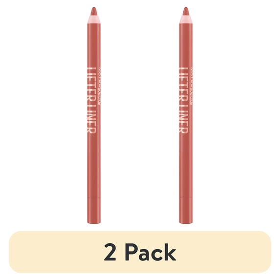 (2 pack) Maybelline Lifter Liner Lip Liner Makeup with Hyaluronic Acid, Out Of Line, 0.04 oz