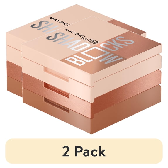 (2 pack) Maybelline Shadow Blocks Shadow Blocks Eyeshadow Palette, 82nd and Park Ave
