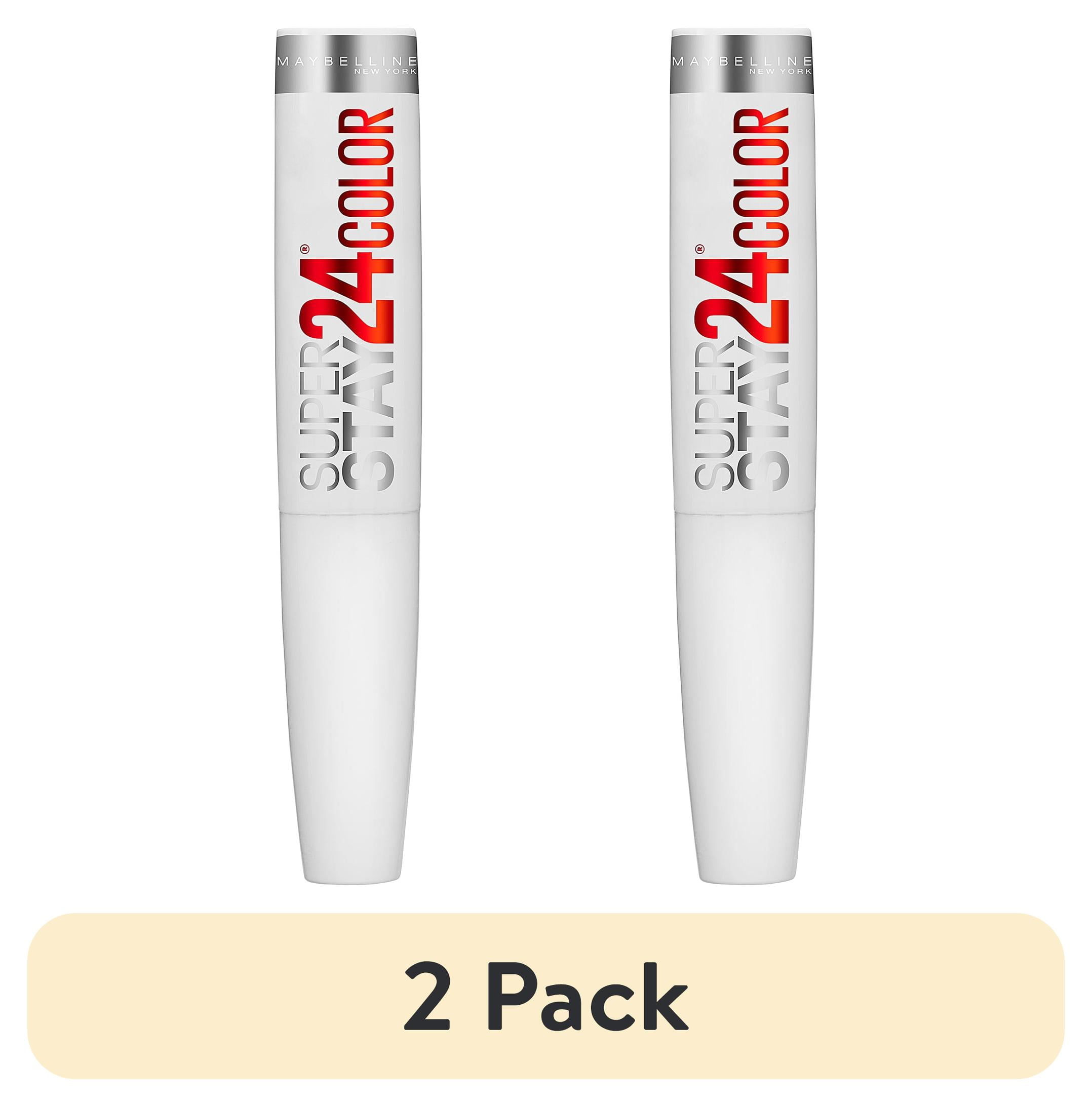 (2 pack) Maybelline Super Stay 24 2-Step Liquid Lipstick Makeup, So Pearly Pink, 1 kit