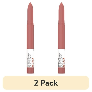 (2 pack) Maybelline Super Stay Ink Crayon Matte Lipstick, Achieve It All