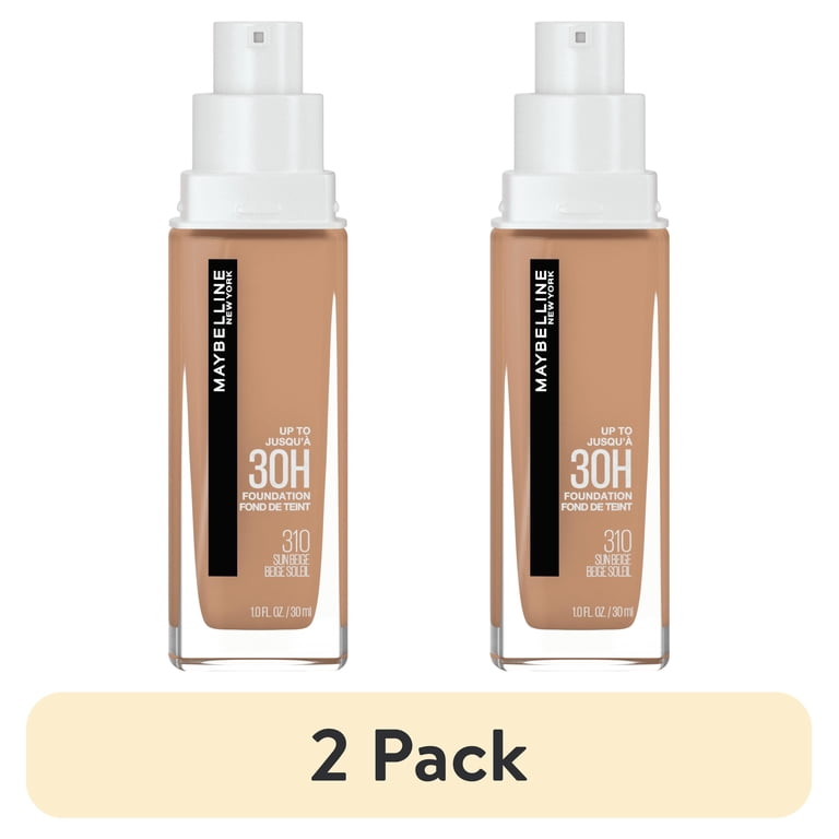 2 pack) Maybelline Super Stay Liquid Foundation Makeup, Full
