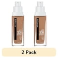 thumbnail image 1 of (2 pack) Maybelline Super Stay Liquid Foundation Makeup, Full Coverage, 320 Honey, 1 fl oz, 1 of 9