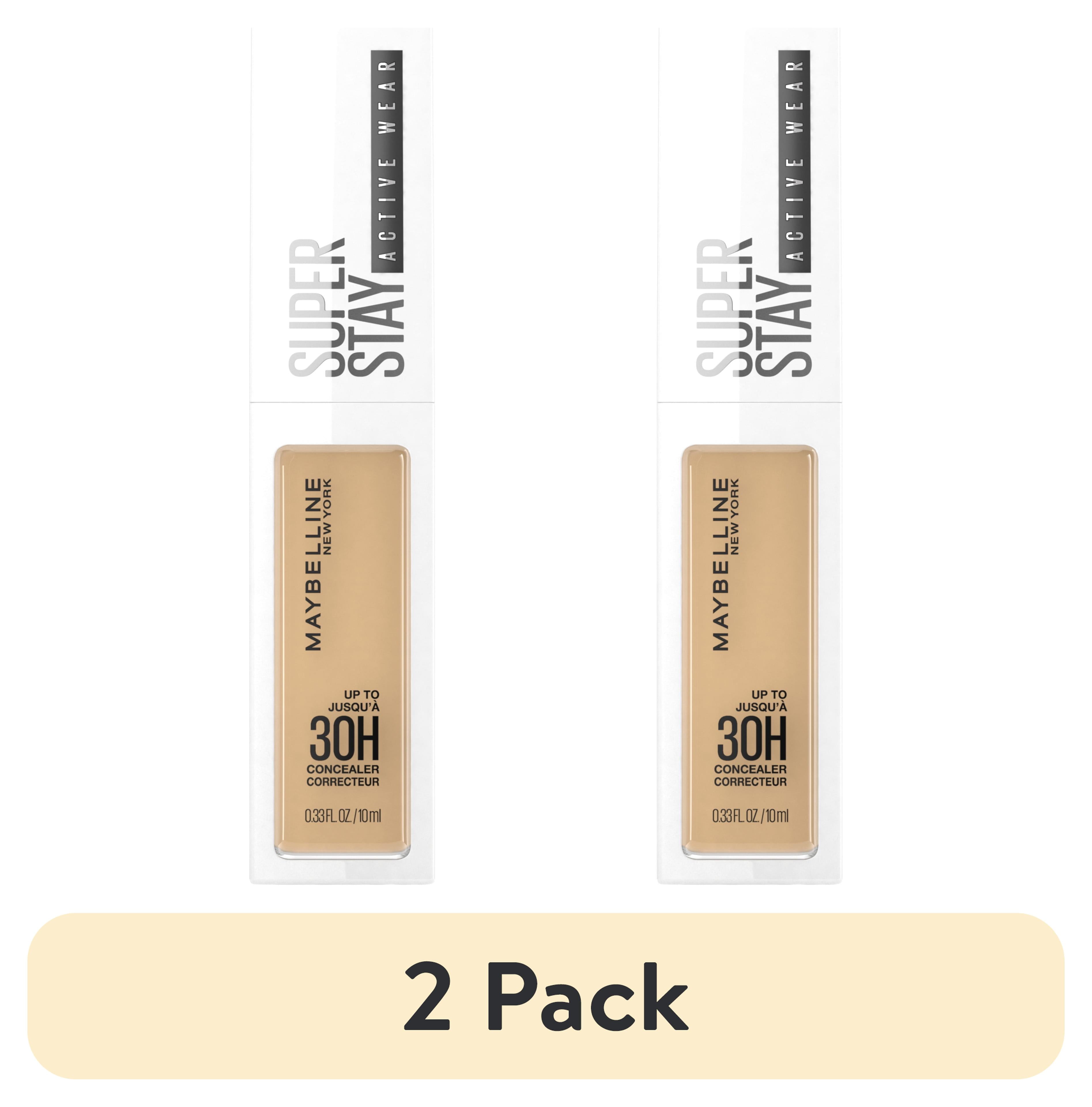 (2 pack) Maybelline Super Stay Longwear Liquid Concealer, Full Coverage, 27, 0.33 fl oz