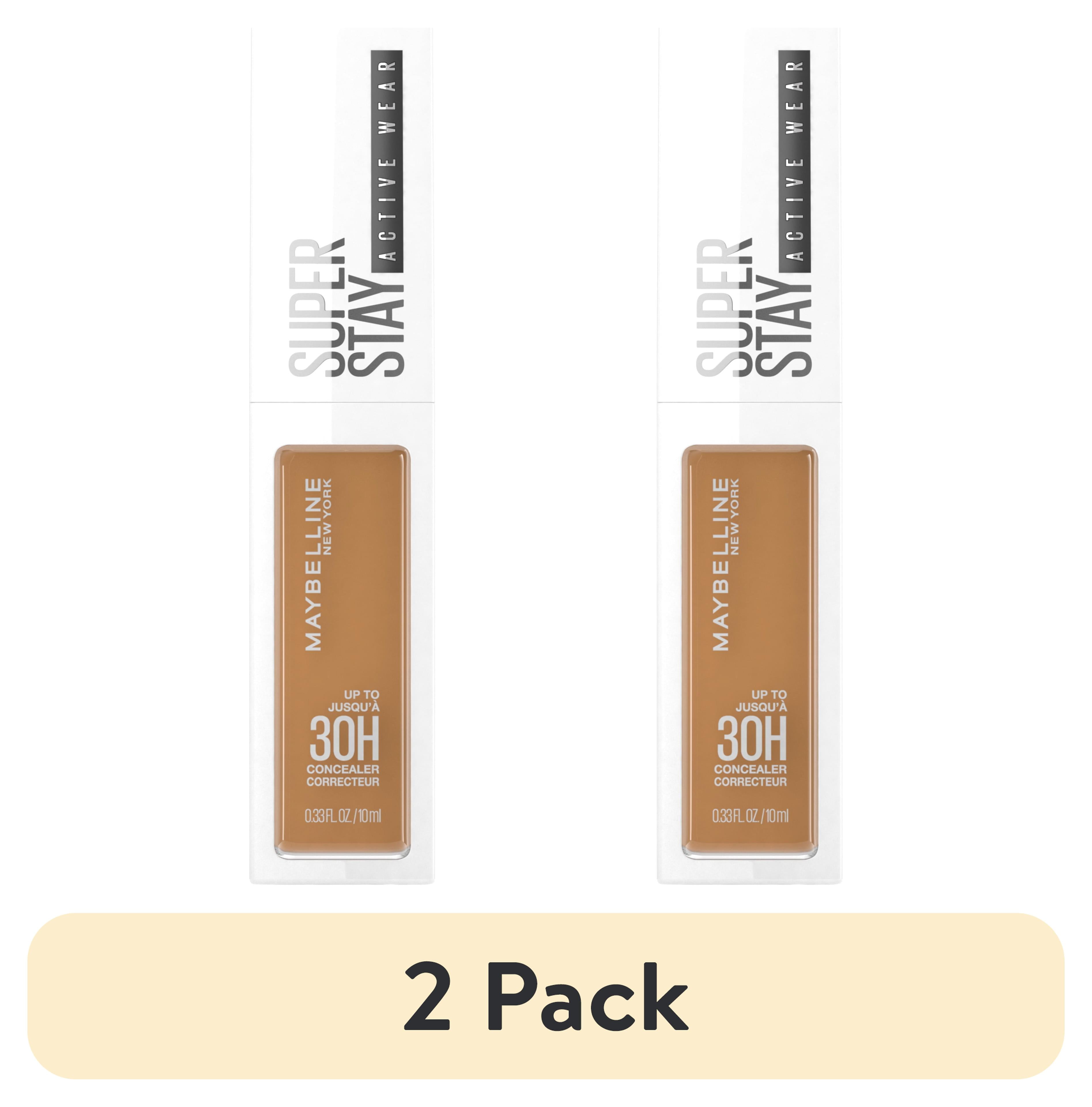 (2 pack) Maybelline Super Stay Longwear Liquid Concealer, Full Coverage, 50, 0.33 fl oz