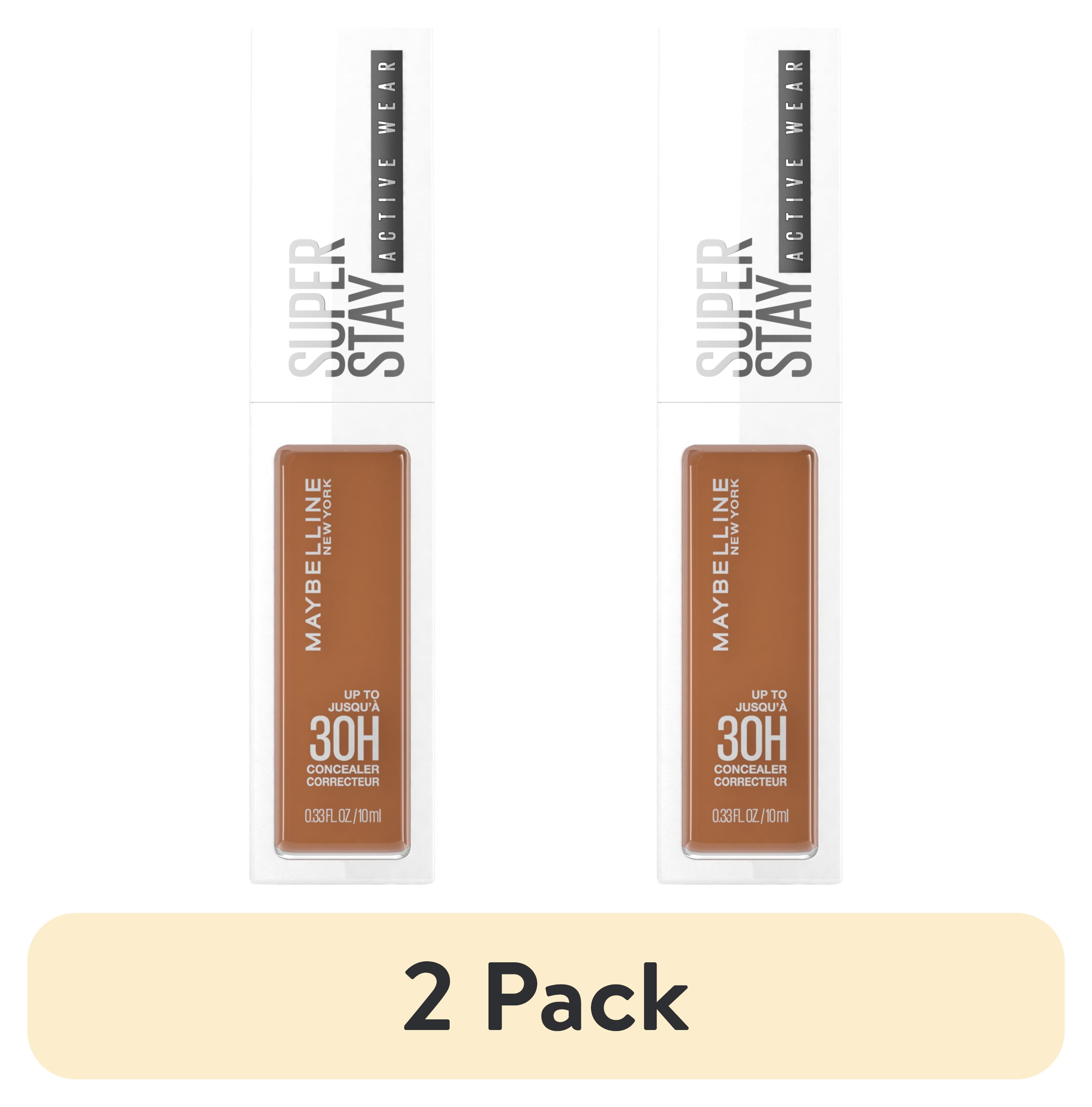 (2 pack) Maybelline Super Stay Longwear Liquid Concealer, Up to 30HR Wear, 57, 0.33 fl oz