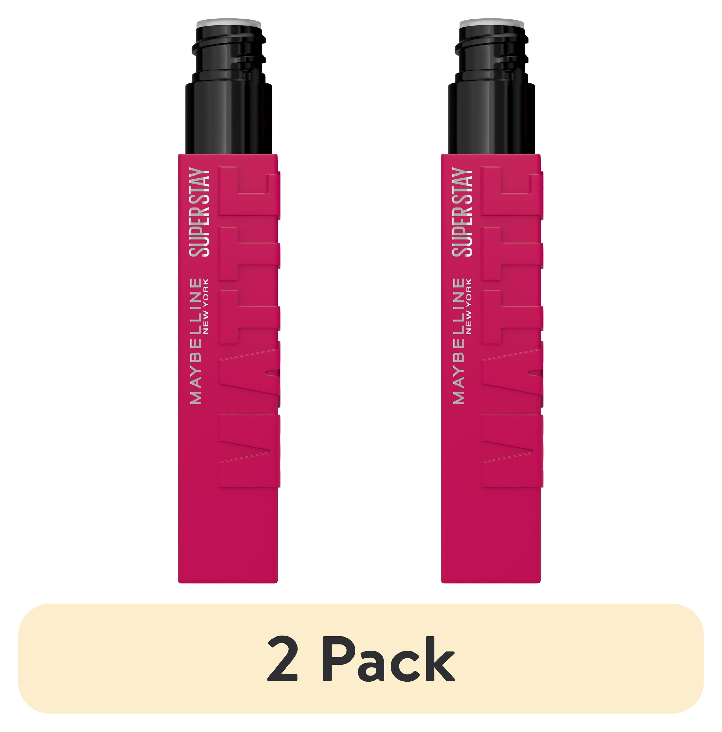 2 pack) Maybelline Super Stay Matte Ink Liquid Lipstick