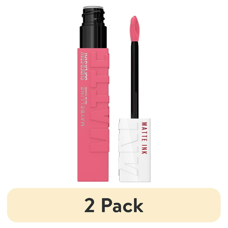 2 pack) Maybelline Super Stay Matte Ink City Edition Liquid