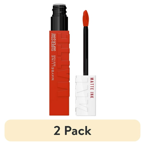 (2 pack) Maybelline Super Stay Matte Ink Liquid Lipstick, Innovator