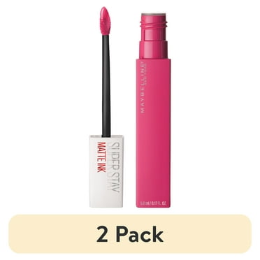 (2 pack) Maybelline Super Stay Matte Ink Liquid Lipstick, Romantic