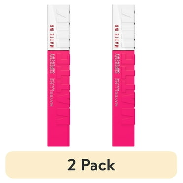 (2 pack) Maybelline Super Stay Matte Ink Liquid Lipstick, Romantic