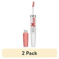 thumbnail interactive-video image 1 of (2 pack) Maybelline SuperStay 24 2-Step Liquid Lipstick, All Night Apricot, 1 of 15