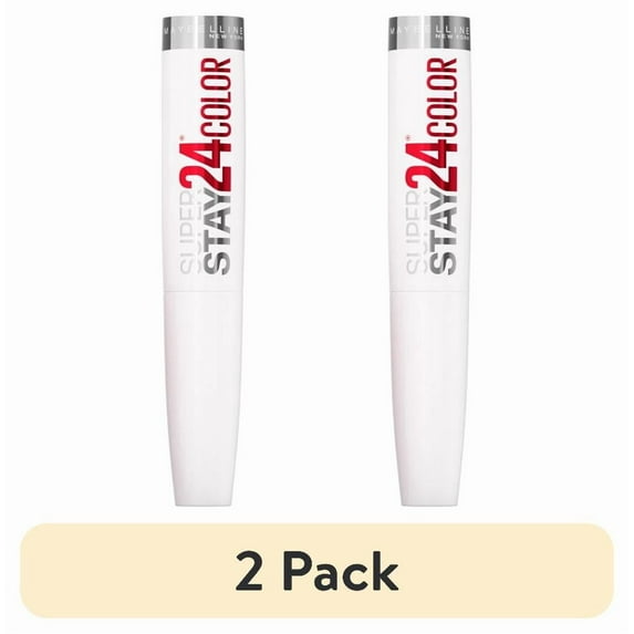 (2 pack) Maybelline SuperStay 24 2-Step Liquid Lipstick, City Ablaze