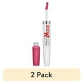 thumbnail interactive-video image 1 of (2 pack) Maybelline SuperStay 24 2-Step Liquid Lipstick, Wear On Wildberry, 1 of 15